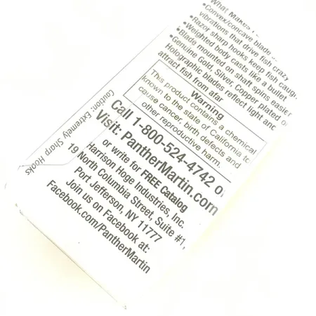 Panther Martin 6 Rotante, Giallo Rosso, 7g, Pala In-Line, #4581