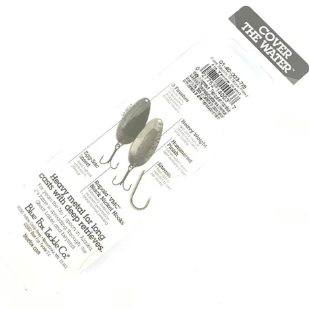 Blue Fox Pixee UV Ondulante, Nichel martellato / Giallo, 24g, #4587