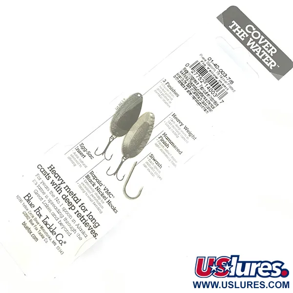 Blue Fox Pixee UV Ondulante, Nichel martellato / Giallo, 24g, #4587