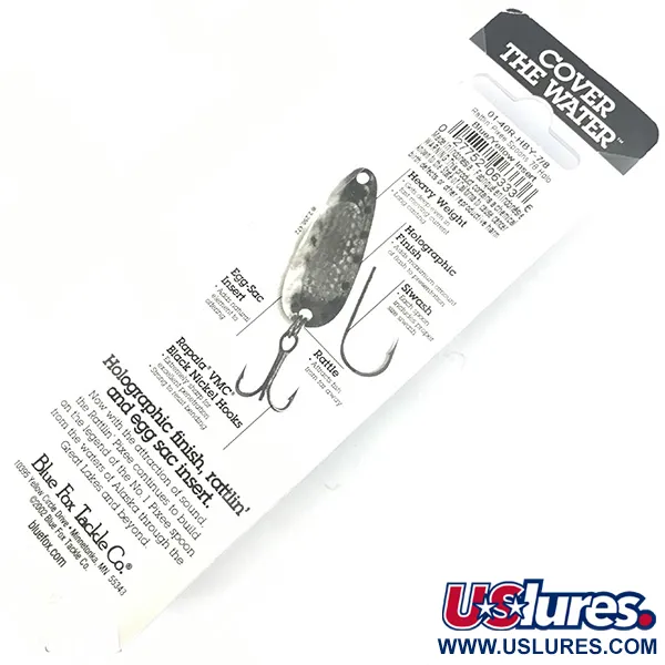 Blue Fox Rattlin Pixee UV Ondulante, Blu/Giallo, 24g, Rattling, #4590