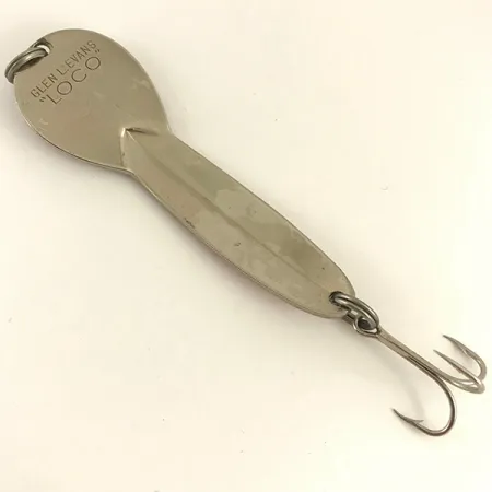 Ondulante Loco 4 Glen Evans, Nickel / Rosso, 23g, Prismatico, #4600