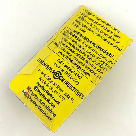 Panther Martin 4 Cucchiaino, Trota, 4g, Palletta Diretta, #4601