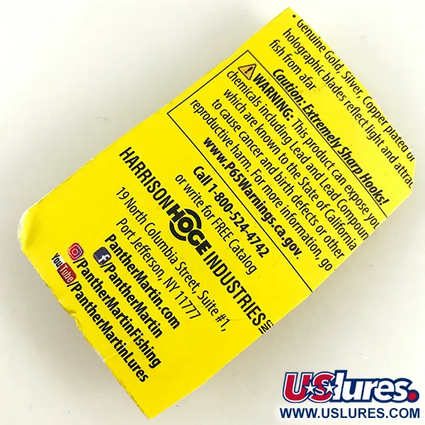 Panther Martin 2 UV Cucchiaino, Trota, 2,5g, Finitura UV, #4603