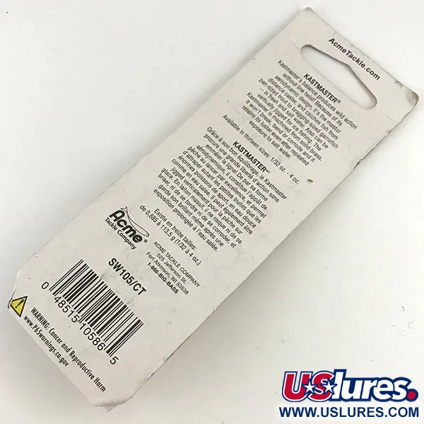 Acme Kastmaster Cucchiaino, Trota, 3.5g, Ottone massiccio, #5809