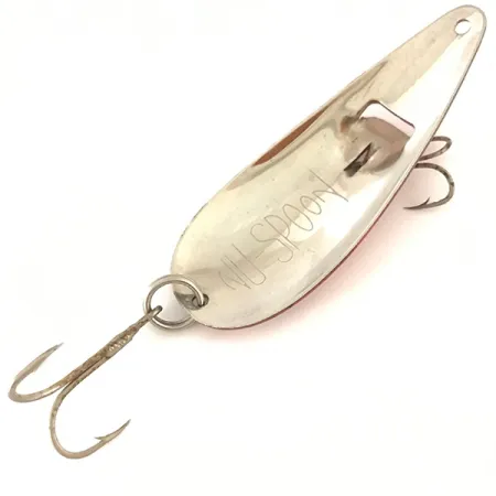 American Sportsman NU Spoon Ondulante, Rosso/Nickel, 11g, Doppio, #4631