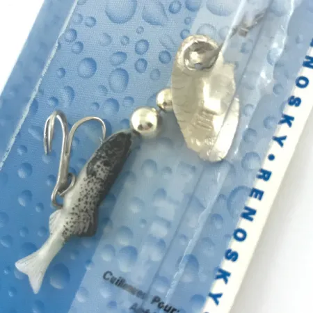 Renosky Sonic Swing Minnow 0 Esca Ibrida, Argento, 2g, Tail-Flex, #4639