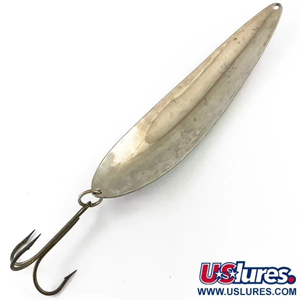 Cucchiaino Lucky Strike Canoe Wobbler, White Pearl/Nichel/Rosso, 45g #4647