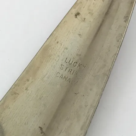 Cucchiaino Lucky Strike Canoe Wobbler, White Pearl/Nichel/Rosso, 45g #4647