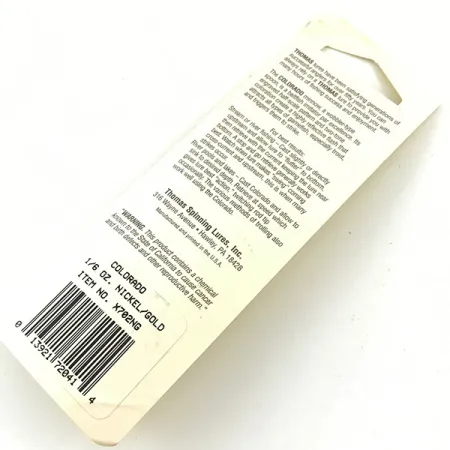 Thomas Colorado Ondulante, Oro / Nickel, 5g, Finitura Squame, #4665