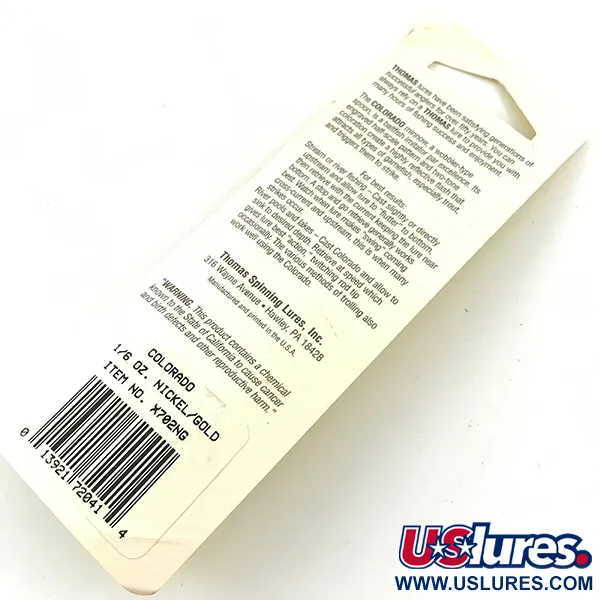 Thomas Colorado Ondulante, Oro / Nickel, 5g, Finitura Squame, #4665