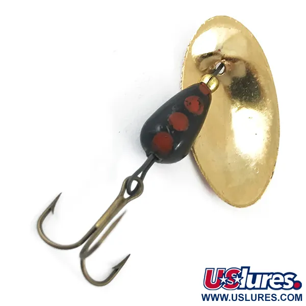 Panther Martin 4 Cucchiaino, Oro/Rosso/Nero, 4g, Lama rigata, #4676