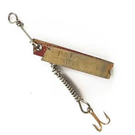 Ondulante South Bend Super Duper 500, Ottone/Rosso, 1,4g, #4684