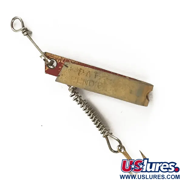 Ondulante South Bend Super Duper 500, Ottone/Rosso, 1,4g, #4684