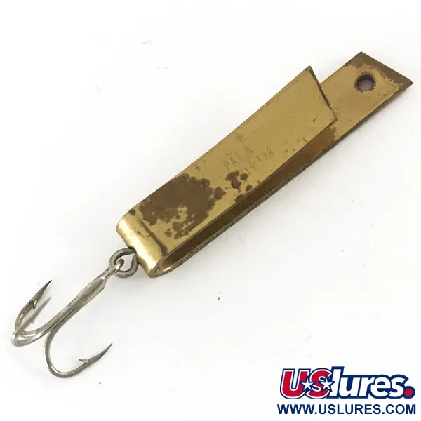 South Bend Super-Duper 503 Ondulante, Ottone / Rosso, 4.3g, USA, #4685