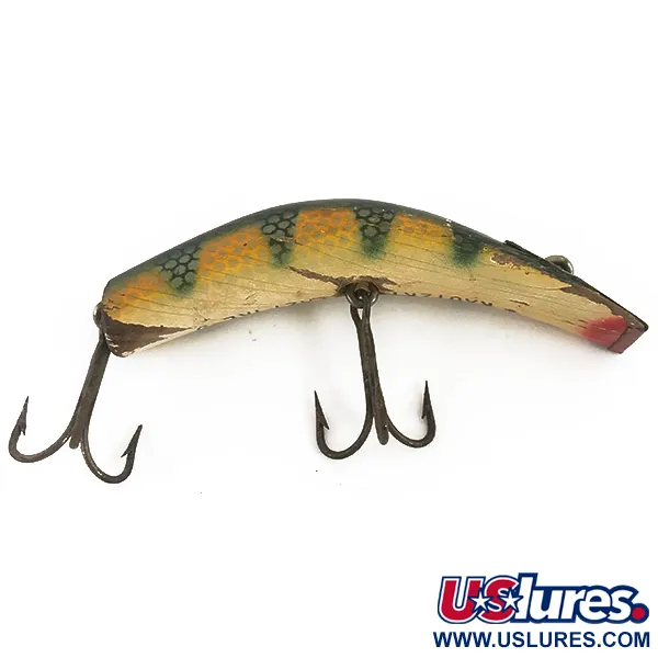 Kautzky Lazy Ike Artificiale, Pesce Persico, 7g, Legno, #4693