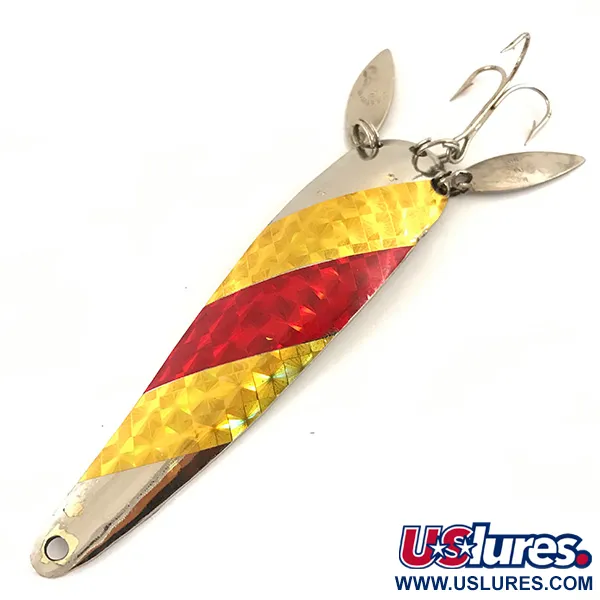 Marathon (with sonic blades) Ondulante, Nichel/Oro/Rosso, 17g, #4700