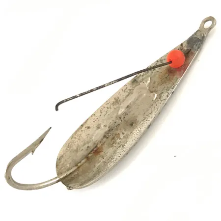 Marathon Weedless Wobbler Ondulante, Argento martellato, 14g, Antialga, #4701