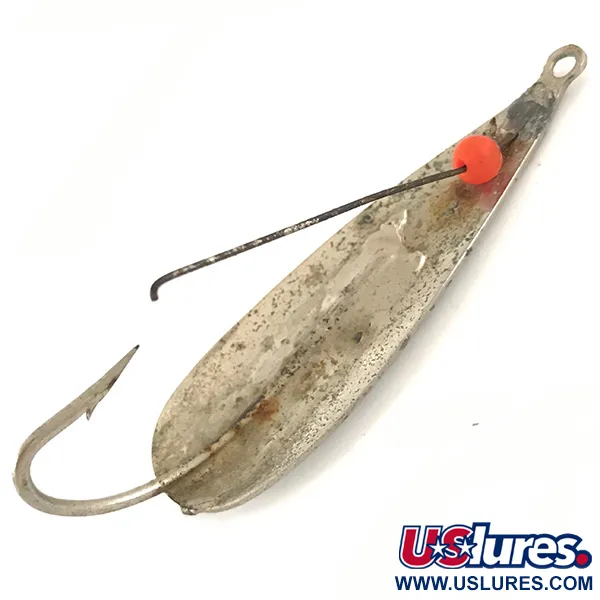 Marathon Weedless Wobbler Ondulante, Argento martellato, 14g, Antialga, #4701