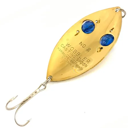 Horrocks-Ibbotson Wobbler Ondulante, Oro, 23g, Perline di vetro, #4705