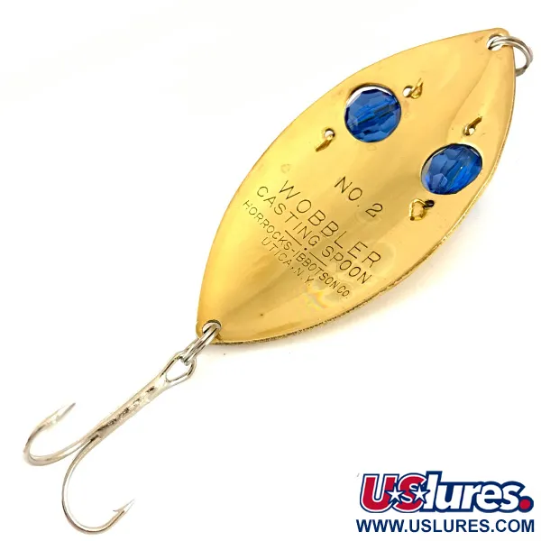 Horrocks-Ibbotson Wobbler Ondulante, Oro, 23g, Perline di vetro, #4705