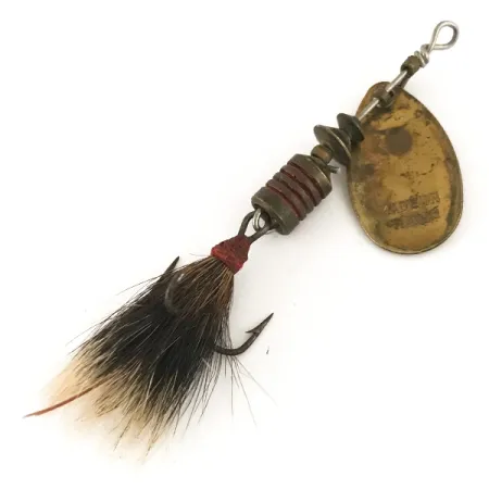 Mepps Aglia 1 dressed Cucchiaino, Ottone, 3,5g, Pelo scoiattolo, #4722