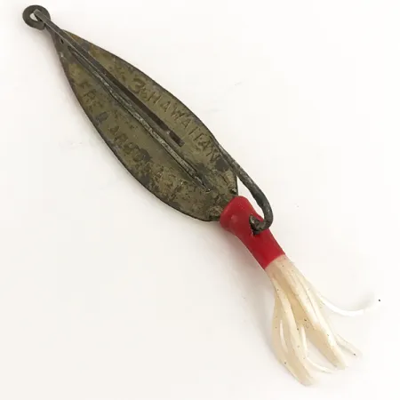 Fred Arbogast 3 Hawaiian, Bianco e Rosso, 16g, Ondulante Antialga #4727