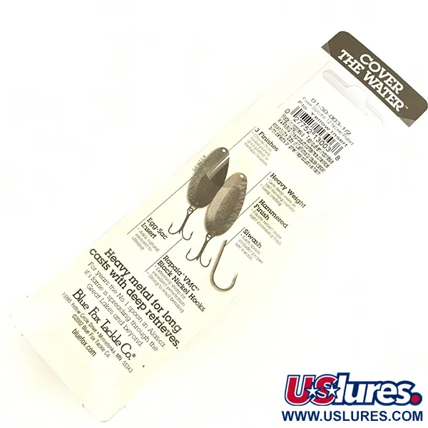 Blue Fox Pixee UV Cucchiaino, Hammered Nickel/Yellow, 14g, UV Glow, #4738