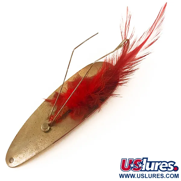 Eppinger Weedless Dardevle Ondulante, Rosso/Bianco, 28g, Antialga, #4744