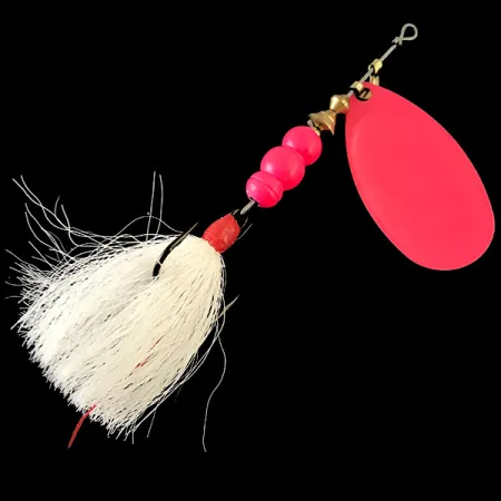 Mepps Aglia 4 dressed UV Cucchiaino, Rosa, 10g, Finitura UV, #4751