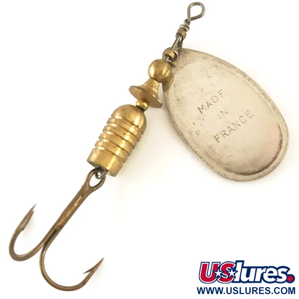 Mepps Aglia 3 Cucchiaino, Argento, 7g, Punzonatura Vintage, #4777