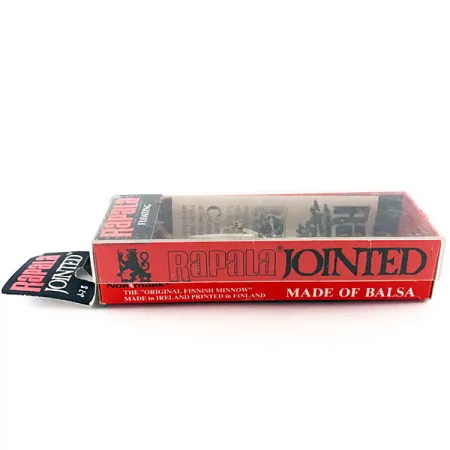 Rapala Jointed J-7 Snodato, Silver, 4g, Balsa, #4792