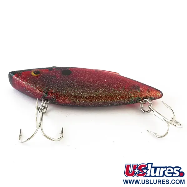 Bill Lewis Rat-L-Trap Lipless, Red Green Glitter, 14g, Rattle, #4793