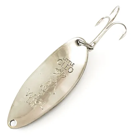 Acme Little Cleo (Hula Girl) Ondulante, Nickel/Blu/Rosso, 14g, #4809