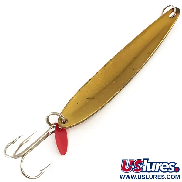 Bay De Noc Laker Taker UV Ondulante, Oro/Arancio Fluo, 21g, UV, #4810