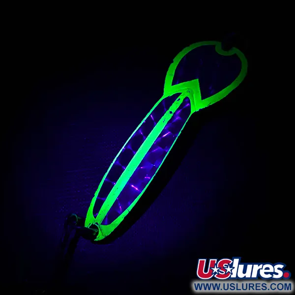 Glen Evans Loco 4 UV Ondulante, Nichel / Giallo UV, 23g, Fluo, #4812