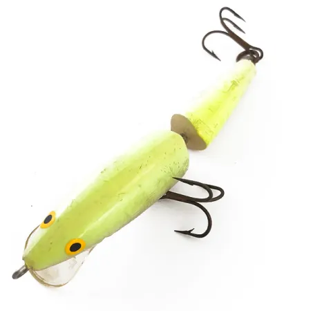 Rapala Jointed J-9 Artificiale Snodato, Giallo, 7g, Balsa, #4822