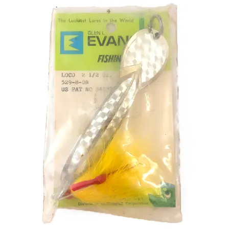 Glen Evans Loco 5 Ondulante, Nickel, 58g, Finish Olografico, #4826