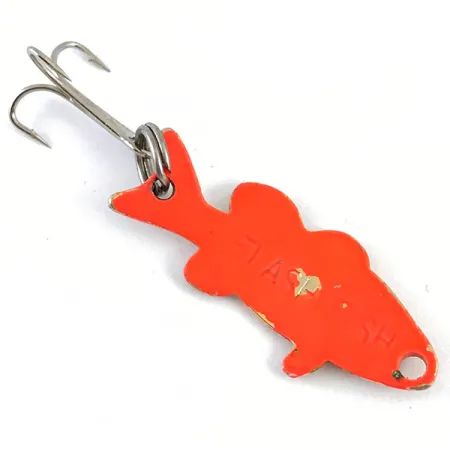Flash Fish UV Cucchiaino, Oro / Arancio UV, 3.4g, Reattivo UV, #4868