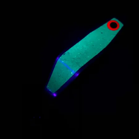 Shasta Humdinger Ondulante, Nichel/Glitter Verde, 11g, Singolo, #4871