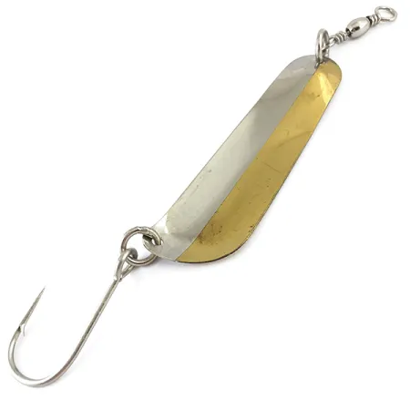 Pflueger Limper Flasher 7730 Ondulante, Oro/Argento, 21g, Amo Singolo, #4882