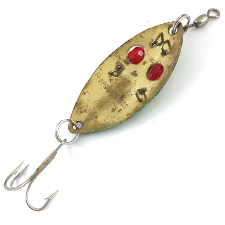 Ondulante Eppinger Red Eye Spinning UV, Fire Tiger/Ottone, 10g, #4883