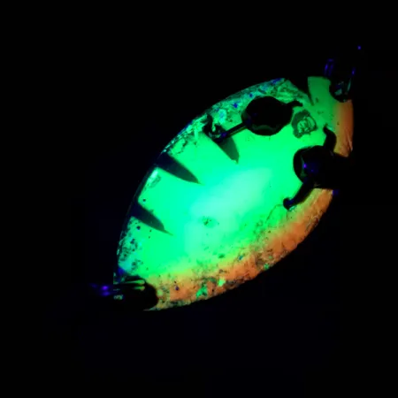 Ondulante Eppinger Red Eye Spinning UV, Fire Tiger/Ottone, 10g, #4883