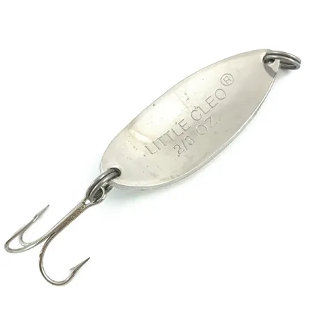 Acme Little Cleo Glow Ondulante, Bianco/Verde/Nickel, 19g, Glow, #4911