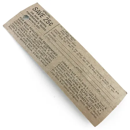 Mepps Aglia 1 Cucchiaino, Rosso/Bianco/Oro, 3.5g, Pack Vintage, #4922