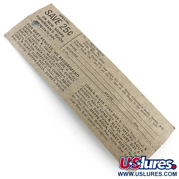 Mepps Aglia 1 Cucchiaino, Rosso/Bianco/Oro, 3.5g, Pack Vintage, #4922