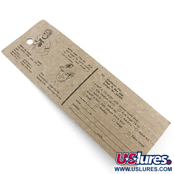 Mepps Aglia  Italian Cucchiaino, Argento, 2,5g, Vintage, #4923