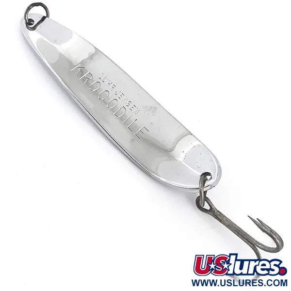 Luhr Jensen Krocodile Ondulante, Nickel, 94g, Lunga distanza, #4936