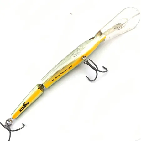 Storm Deep Jointed Minnow Stick 14 Minnow, Verde, 25g, Snodato, #4942