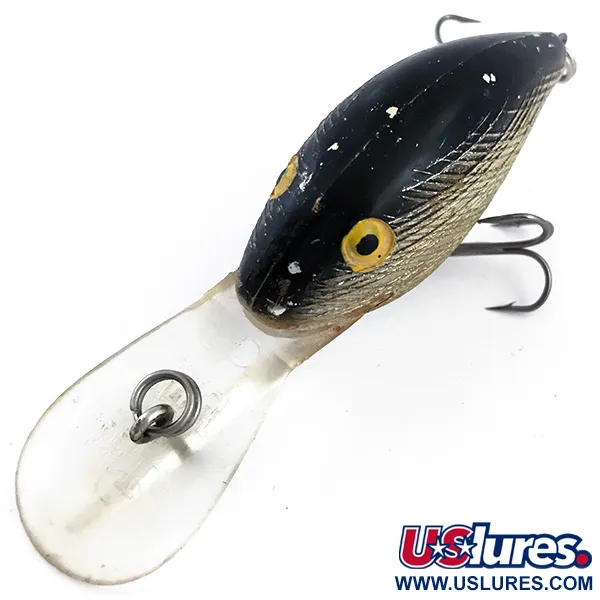 Crankbait Rebel Deep WEE R, Silver / Black, 10,5g, #4944