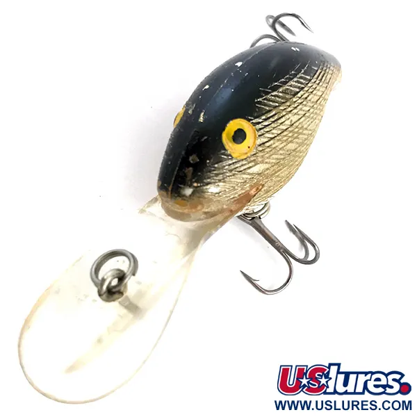 Crankbait Rebel Deep WEE R, Silver / Black, 10,5g, #4944
